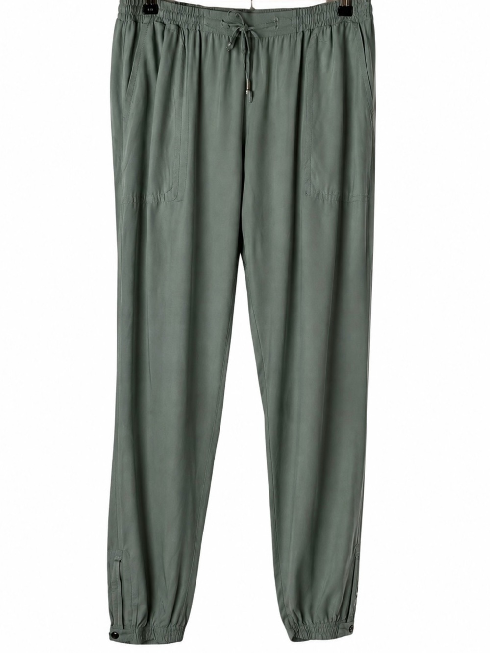 Sundance Jogger Cargo Utility Drawstring Lagenlook Artsy Boho Pants Medium